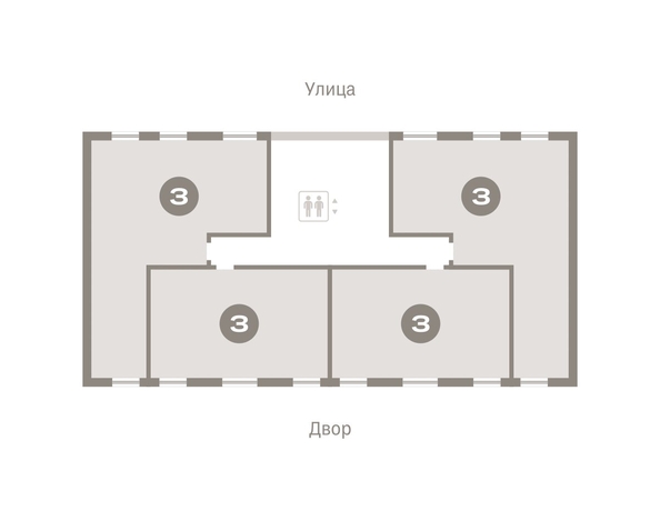 
   Продам 3-комнатную, 112.92 м², Пшеница, дом 4

. Фото 12.