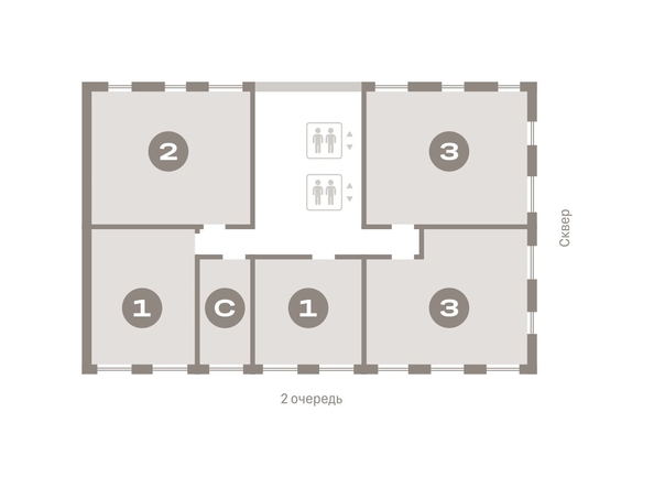 
   Продам 1-комнатную, 52.96 м², Авиатор, дом 3

. Фото 6.