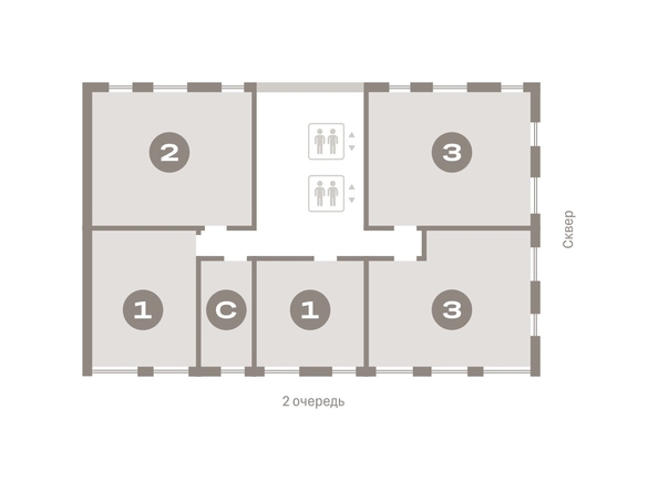 
   Продам 1-комнатную, 52.17 м², Авиатор, дом 3

. Фото 6.