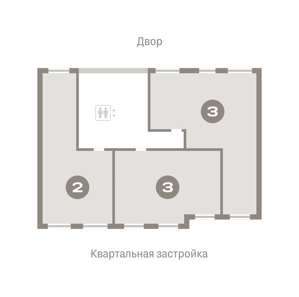 
   Продам 2-комнатную, 65.57 м², Европейский берег, дом 49

. Фото 1.