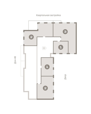 
   Продам 2-комнатную, 99.33 м², Европейский берег, дом 49

. Фото 1.