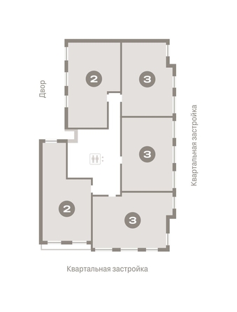 
   Продам 3-комнатную, 159.35 м², Европейский берег, дом 49

. Фото 1.