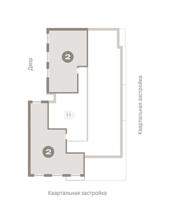 
   Продам 2-комнатную, 83.02 м², Европейский берег, дом 49

. Фото 1.