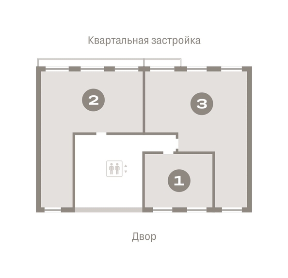 
   Продам 2-комнатную, 91.08 м², Европейский берег, дом 49

. Фото 1.