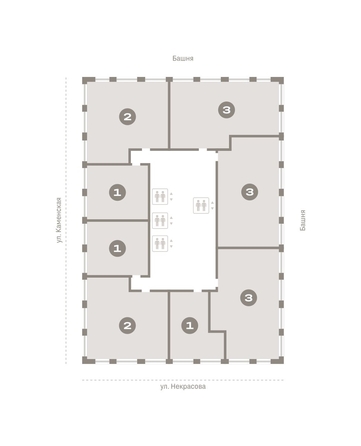 
   Продам 1-комнатную, 46.94 м², Мылзавод, дом 9

. Фото 1.