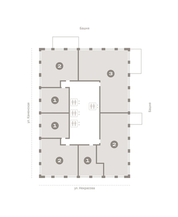 
   Продам 2-комнатную, 87.28 м², Мылзавод, дом 9

. Фото 1.