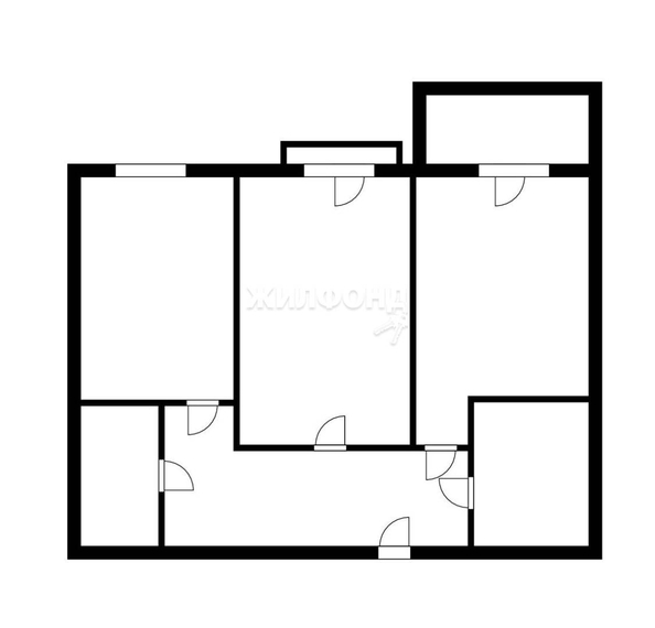 
   Продам 2-комнатную, 55.3 м², Охотская ул, 88

. Фото 19.