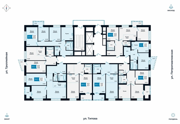 
   Продам 3-комнатную, 71.64 м², Салют, дом 1

. Фото 1.