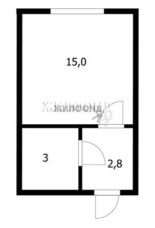 
   Продам студию, 20.9 м², Тюленина ул, 21

. Фото 7.