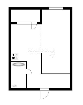 
   Продам 1-комнатную, 43.1 м², Аэропорт ул, 49

. Фото 11.