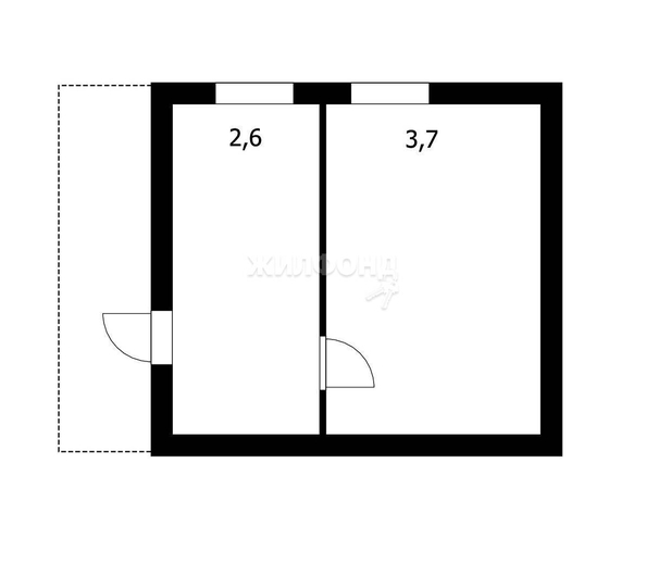 
   Продам 1-комнатную, 29.6 м², Мичурина ул, 3

. Фото 4.