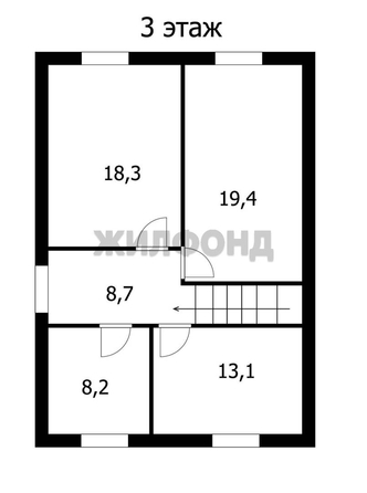 
   Продам дом, 212.9 м², Новосибирск

. Фото 51.