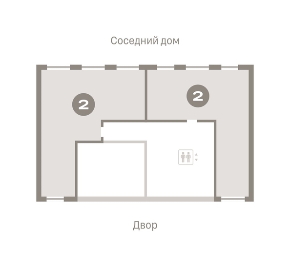 
   Продам 2-комнатную, 73.4 м², Лебедевский квартал, дом 1

. Фото 16.