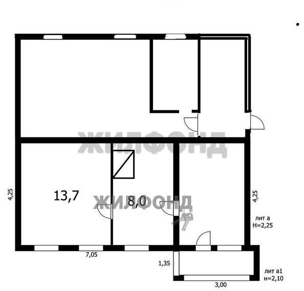 
   Продам дом, 21.7 м², Мошково

. Фото 34.