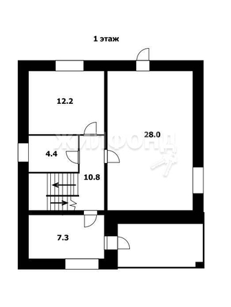 
   Продам дом, 122.5 м², Новосибирск

. Фото 26.