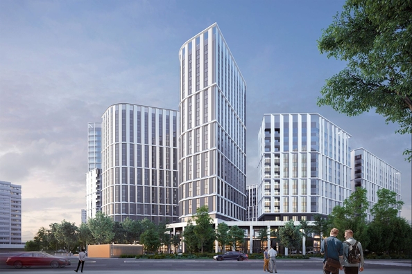 
  Продается 1-комнатный апартамент, 42.91 м², БЦ АЭРОН, Бизнес-центр класса А
. Фото 1.