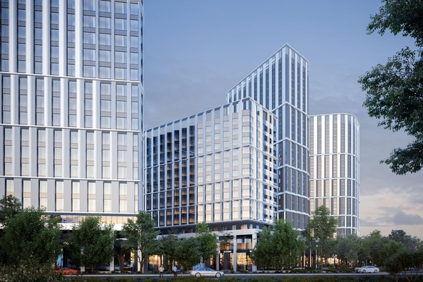 
  Продается 1-комнатный апартамент, 42.91 м², БЦ АЭРОН, Бизнес-центр класса А
. Фото 18.