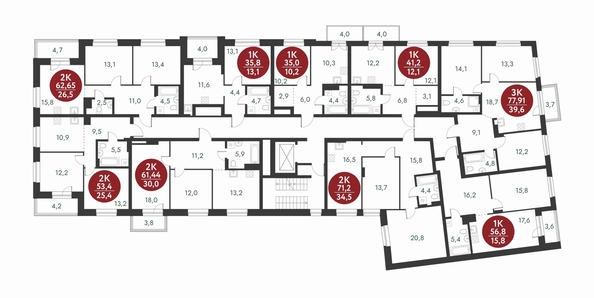 
  Продается 2-комн. квартира, 70.1 м², ЖК Скандинавские кварталы, дом 1
. Фото 2.