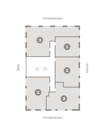 
  Продается 3-комн. квартира, 106.37 м², ЖК Европейский берег, дом 45
. Фото 1.