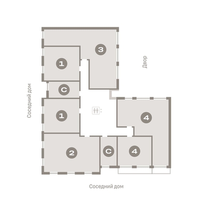 
  Продается студия, 20.76 м², ЖК Европейский берег, дом 45
. Фото 1.