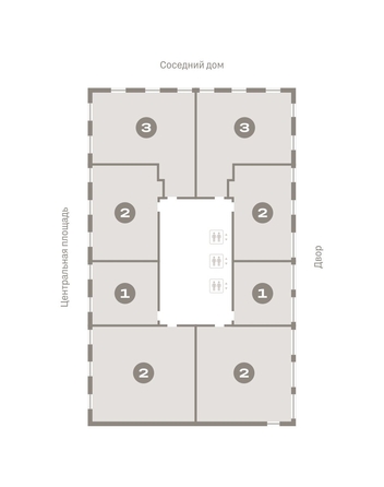
  Продается 3-комн. квартира, 81.82 м², ЖК Европейский берег, дом 45
. Фото 1.