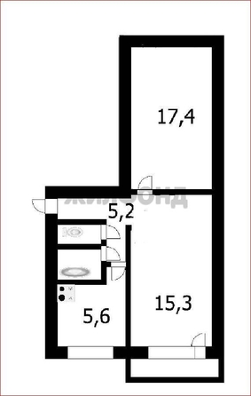 
  Продается 2-комн. квартира, 45 м², Планировочная ул, д. 3/1
. Фото 8.