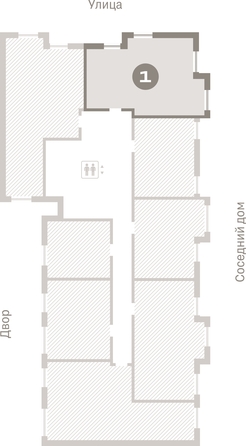
  Продается 1-комн. квартира 62.42 м², в ЖК Пшеница, 6.1. Фото 6.