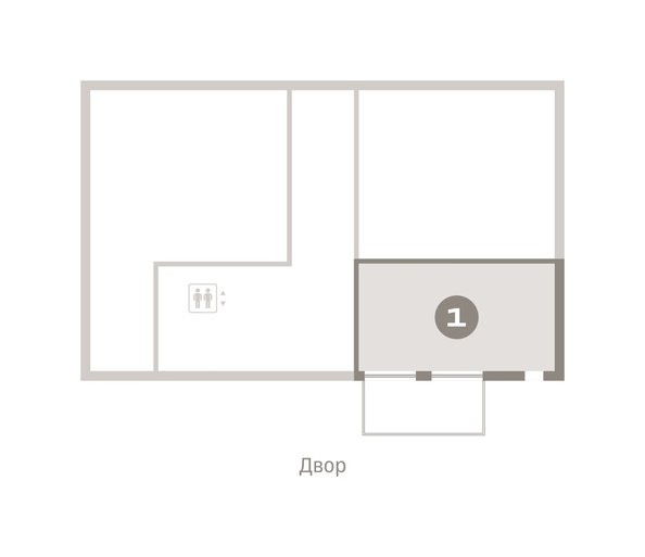 
   Продам 1-комнатную, 66.57 м², Европейский берег, дом 45

. Фото 1.