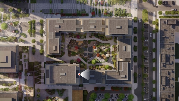 
  Продается студия 32.88 м², в ЖК Европейский берег, дом 45. Фото 2.
