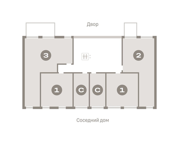 
   Продам 1-комнатную, 45.59 м², Европейский берег, дом 45

. Фото 1.