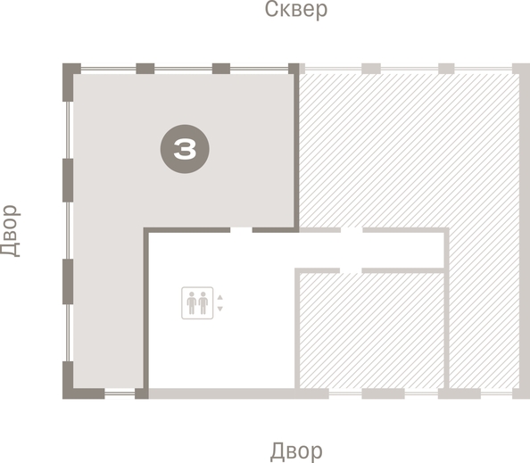 
  Продается 3-комн. квартира 154.55 м², в ЖК Европейский берег, дом 45. Фото 2.