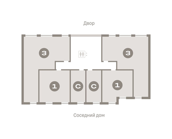 
   Продам 1-комнатную, 45.6 м², Европейский берег, дом 45

. Фото 1.