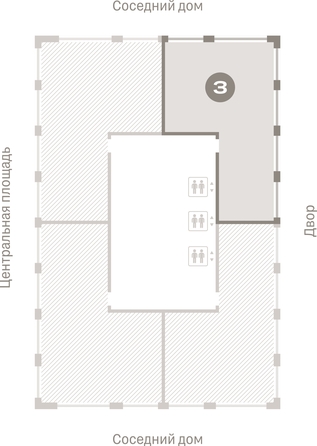 
  Продается 3-комн. квартира 134.56 м², в ЖК Европейский берег, дом 45. Фото 2.