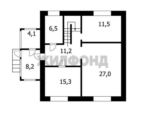 
   Продам дом, 159.4 м², Новосибирск

. Фото 12.