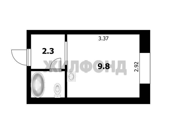 
   Продам комнату, 15.1 м², Титова ул, 7

. Фото 26.