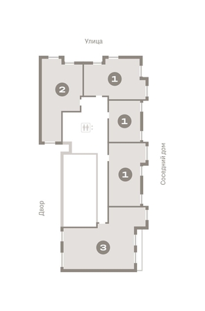 
   Продам 2-комнатную, 69.03 м², Пшеница, 6.1

. Фото 1.