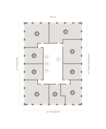 
   Продам 3-комнатную, 91.11 м², Мылзавод, дом 9

. Фото 1.