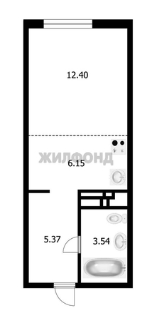 
  Продается студия, 27.6 м², ЖК Авиатор, дом 1-1
. Фото 20.