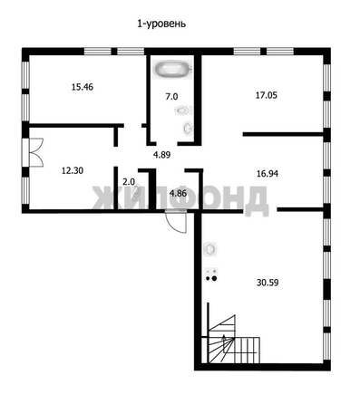 
   Продам 4-комнатную, 156 м², 3-й микрорайон, 1

. Фото 16.