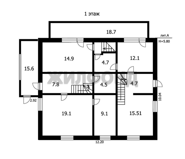
   Продам дом, 285.6 м², Раздольное

. Фото 15.