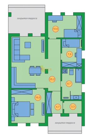 
   Продам дом, 86.4 м², Дружино

. Фото 2.