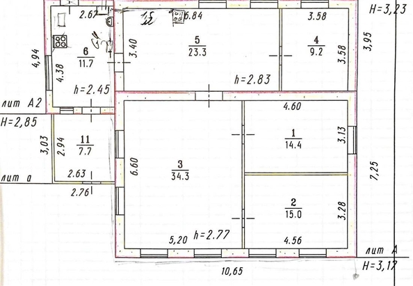 
   Продам дом, 135.6 м², Омск

. Фото 8.