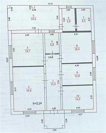 
   Продам дом, 180 м², Усть-Заостровка

. Фото 7.