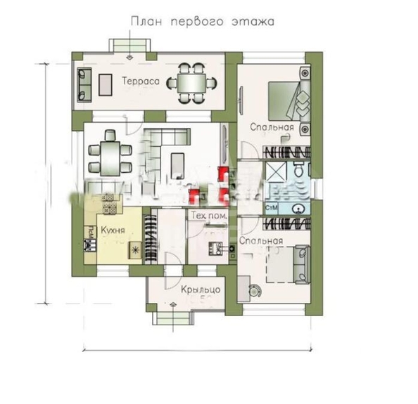 
   Продам коттедж, 107 м², Усть-Заостровка

. Фото 3.