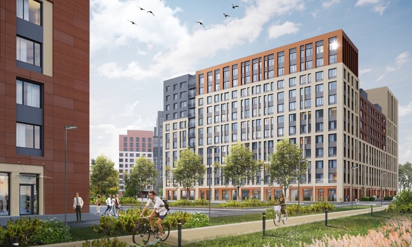 
  Продается 1-комн. квартира, 43.3 м², ЖК Зеленая Река, 1 очередь корпус 14
. Фото 2.