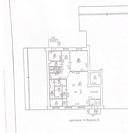 
  Сдается универсальное помещение, 136 м², Карла Маркса пр-кт, д. 12
. Фото 1.