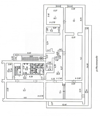 
  Продается универсальное помещение, 869 м², Масленникова ул, д. 26
. Фото 15.