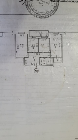 
  Продается 3-комн. квартира, 71 м², Лукашевича ул, д. 12А
. Фото 4.