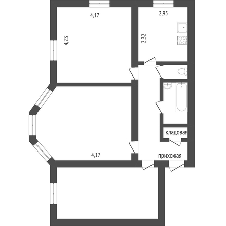 
  Продается 3-комн. квартира, 79.5 м², Таубе ул, д. 14
. Фото 5.