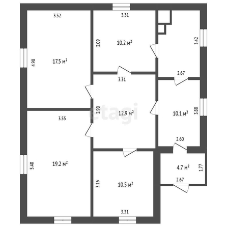 
  Продается дом, 95.3 м², деревня Алексеевка
. Фото 5.